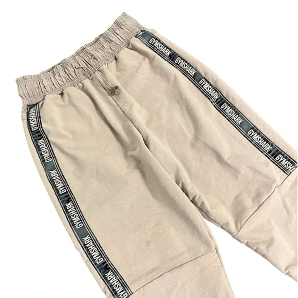 NWOT GYMSHARK revival jogger pants taupe high waisted - Picture 7 of 8
